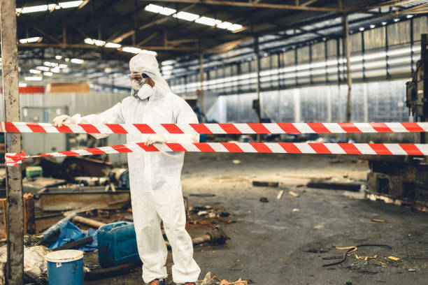 Professional Infectious Disease Decontamination technician working in Venice, FL